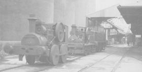 Aveling and Porter locomotives Sydenham and Sir Vincent side by side